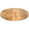 vidaXL Table Top 80x40x2.5 cm Oval Solid Wood Mango