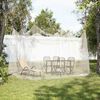 vidaXL Mosquito Net for Outdoor 220 Mesh White 300x300x250 cm