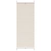 vidaXL Plisse Blind 50x150cm Creme