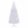 vidaXL Christmas Tree | White | PVC, Steel | Extra Large | Height-Adjustable