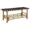 vidaXL Garden Bench Natural 110 x 38 x 40 cm Bamboo