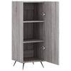 vidaXL Sideboard Grey Sonoma 34.5x34x90 cm Engineered Wood