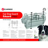 FLAMINGO 2 Bar Car Dog Guard with 2 Options Eduard Black
