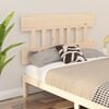 vidaXL Bed Headboard 183.5x3x81 cm Solid Wood Pine