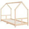 vidaXL Kids Bed Frame 80x200 cm Solid Wood Pine