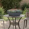 vidaXL Garden Planter 5 pcs Anthracite 50 x 50 x 15 cm