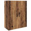 vidaXL Wall Cabinet Old Wood 69.5 x 34 x 90 cm Engineered Wood