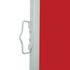 vidaXL Patio Retractable Side Awning 600x160 cm Red