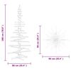 vidaXL Wooden Christmas Tree for Decoration 180 cm Solid Wood Pine