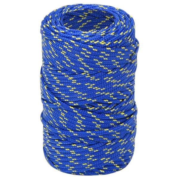 vidaXL Boat Rope Blue 2 mm 250 m Polypropylene