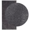 vidaXL Rug HUARTE Short Pile Soft and Washable Anthracite 100x200 cm