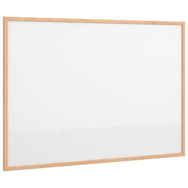 vidaXL Magnetic Whiteboard with Solid Pine Wood Frame 80x55 cm