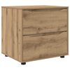 vidaXL Storage Cabinet Artisan Oak 60 x 48 x 57 cm Engineered Wood