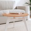 vidaXL Table Top &Oslash;60x1.5 cm Round Solid Wood Beech