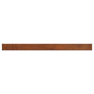 vidaXL Window Sill Brown wood 120 x 10 x 4.5 cm PVC
