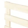 vidaXL Pallet Bed Frame without Mattress Solid Pine Wood 100x200 cm