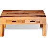 vidaXL Coffee Table Solid Acacia Wood