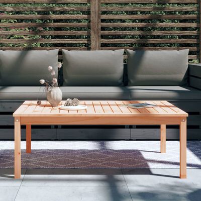vidaXL Garden Table 121x82.5x45 cm Solid Wood Douglas