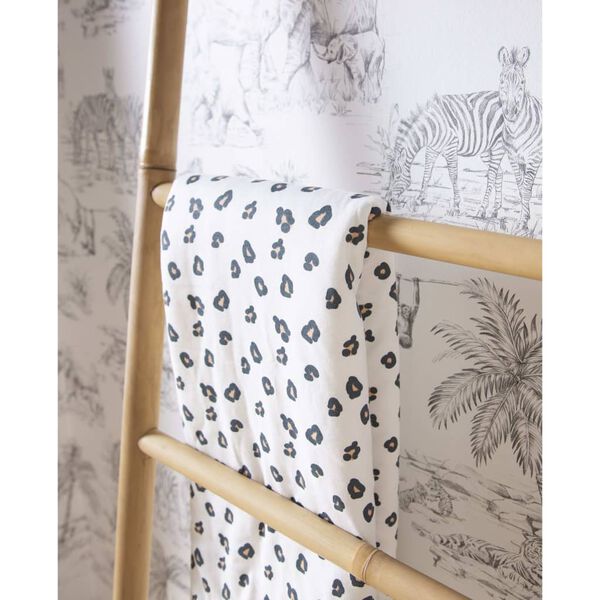 CHILDHOME Baby Blanket 100x80cm Jersey Leopard