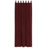 vidaXL Blackout Curtains 2 pcs Wine Red 140 x 245 cm Velvet