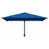 vidaXL Garden Parasol Blue and Black 248.5 x 247.5 x 160 cm