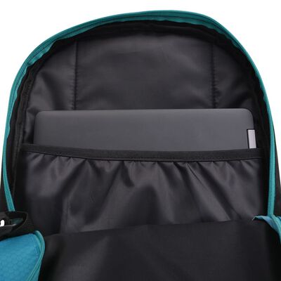 vidaXL School Backpack 40 L Black and Blue