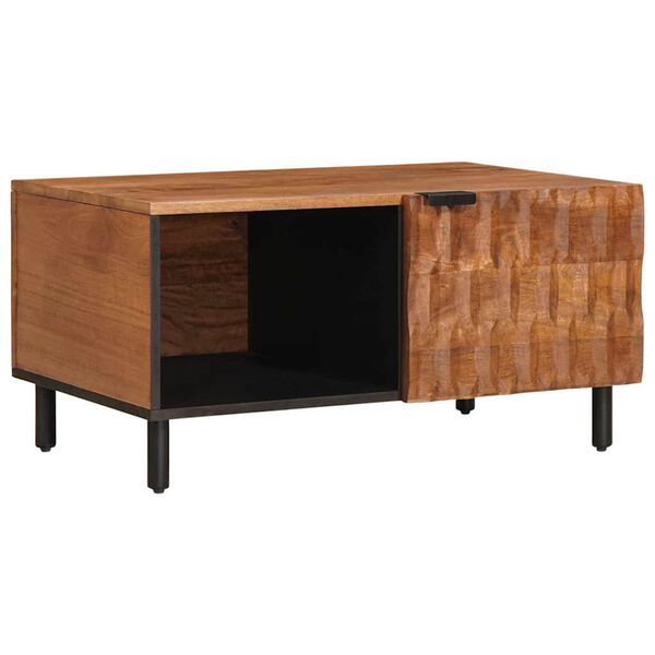 vidaXL Coffee Table Brown 80 x 50 x 40 cm Solid Mango Wood