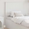 vidaXL Headboard with Headboard White 75 cm Engineered wood