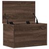 vidaXL Storage Box Brown Oak 60x35x35 cm Engineered Wood