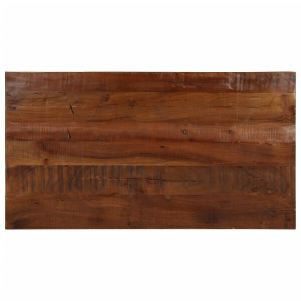 vidaXL Table Top 100x60x2.5 cm Rectangular Solid Wood Reclaimed