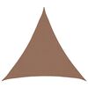 vidaXL Sunshade Sail Taupe 2 x 2 x 2 m HDPE