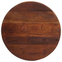 vidaXL Table Top Ø 50x2.5 cm Round Solid Wood Reclaimed