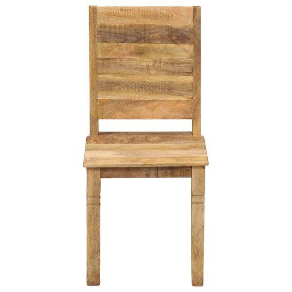 vidaXL Dining Chairs 4 pcs Solid Mango Wood