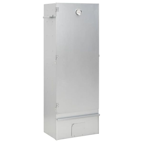 vidaXL BBQ Oven Smoker with Cold Smoke Generator Galvanised Steel