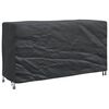 vidaXL Furniture Cover Plain Black 180 x 70 x 90 cm 420D