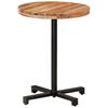 vidaXL Bistro Table Round &Oslash;60x75 cm Solid Acacia Wood