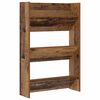 vidaXL Shoe Cabinet 2 pcs Old Wood 60 x 18 x 90 cm Engineered Wood