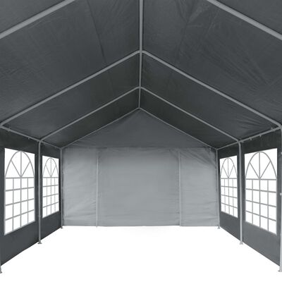 vidaXL Party Tent PE 4x8 m Grey