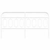 vidaXL Metal Headboard White 193 cm