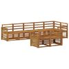 vidaXL Outdoor Sofa Set 7 pcs