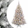 vidaXL Artificial Christmas Tree with Bauble 180 cm 300 LEDs