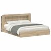 vidaXL Bed Frame with Storage Sonoma Oak 180 x 200 cm Engineered Wood