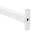 vidaXL Adjustable Window Safety Bar White 710 -1200 mm Steel