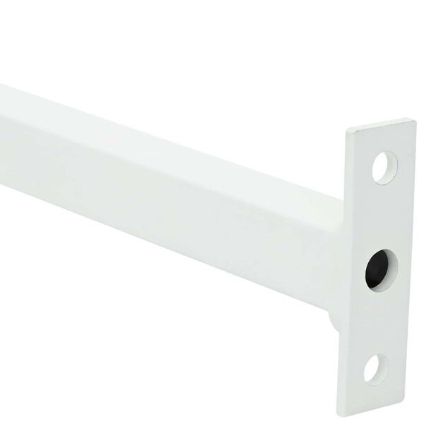 vidaXL Adjustable Window Safety Bar White 710 -1200 mm Steel
