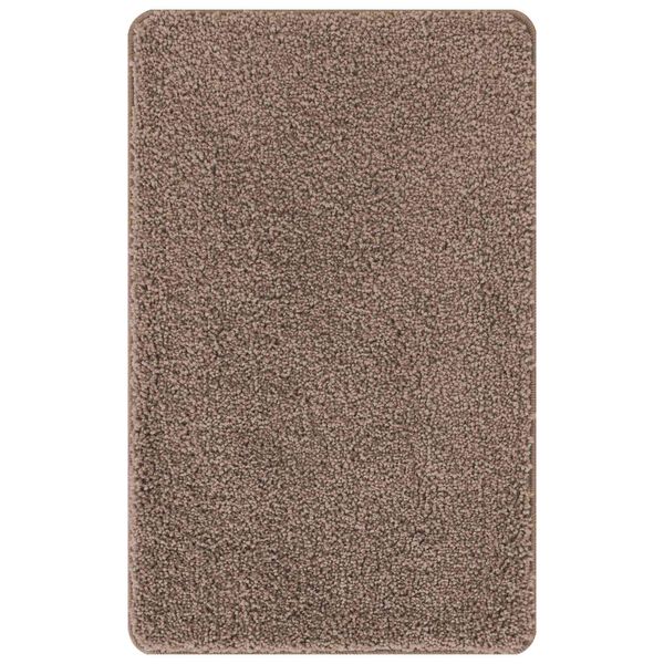 vidaXL Anti-slip Bath Mat Set 3 pcs Brown PP