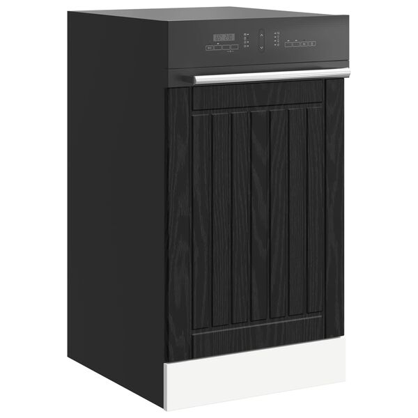 vidaXL Kitchen Cabinet Black Oak 45 x 1.5 x 67 cm Engineered Wood