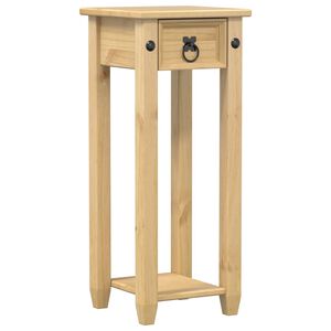 vidaXL Plant Stand Corona 30x30x73 cm Solid Wood Pine