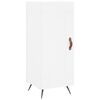 vidaXL Highboard White 34.5x34x180 cm Engineered Wood