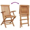 vidaXL Garden Dining Set 3 pcs Brown Solid Acacia Wood