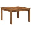 vidaXL Coffee Table Natural 60 x 60.5 x 36 cm Solid Acacia Wood